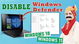 Parmanently Disable Windows Defender in Windows 10 amp 11 Quick amp Easy [upl. by Vanni290]