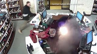 Caught on video ecigarette explodes [upl. by Modesty]