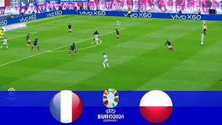 France vs Poland 11 Highlights Goals  EURO 2024 [upl. by Bonneau]