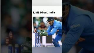 Top 10 best wicket  keeper in the world cricket ytshorts cricketlover youtubeshorts shorts [upl. by Cello]