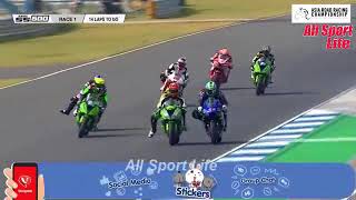 Full Race ARRC 2018 SS600 Buriram Thailand Race1 [upl. by Anegue772]