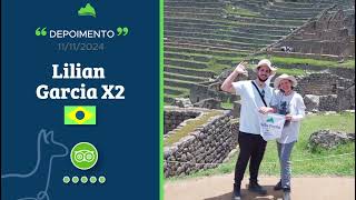 Depoimento Brasil  Lilian Garcia X2 brasilturismo viagensmachupicchu machupicchu [upl. by Yrailih359]