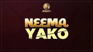 Walter Chilambo  Neema Yako Official Lyrics Video For SKIZA dial 812788 [upl. by Rida5]