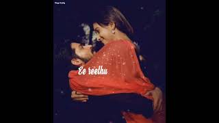 Nindu noorella savasam song lyrics watsapp statusPranam movie telugu [upl. by Rodge420]