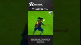 Chapelaria do Ronaldinho Gaucho  football ronaldinhobarcelona ronaldinho ronaldinho10 [upl. by Maxie]