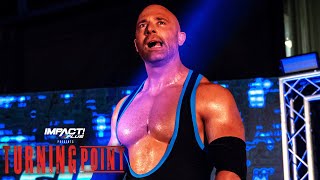 Joe Hendry Premieres NEW SONG for Simon Miller  Turning Point 2023 Highlights [upl. by Ecinerev]