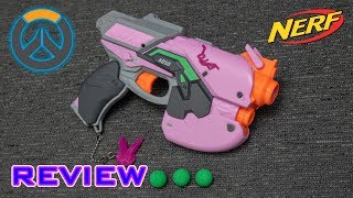 REVIEW Nerf Rival Overwatch D Va Blaster  PINK KRONOS [upl. by Raye]