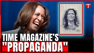 Kamala Harris TIME Magazine cover slammed as ‘propaganda’ [upl. by Tonina]