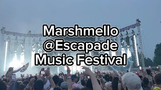 Marshmello  Escapade Music Festival  Ottawa Canada June 25 2023 🇨🇦 [upl. by Aicilihp]