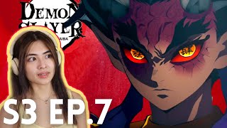 when the villain levels up 😬 Demon Slayer S3 EP 7 reaction swordsmith village arc kimetsu no yaiba [upl. by Alexandros778]