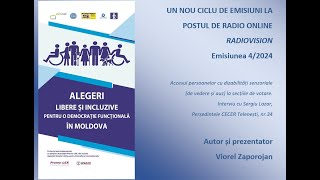 „Alegeri libere și incluzive pentru o democrație funcțională în Moldova” Emisiunea 42024 [upl. by Clayborn]