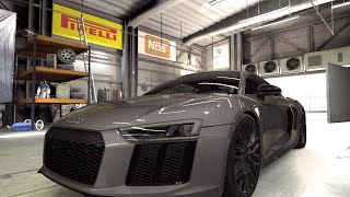 【CSR2】2016 R8 V10 plus Coupe shift amp tune for 8334 slowmo [upl. by Corliss]