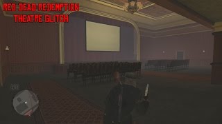 Red Dead Redemption Blackwater Movie Theatre Glitch [upl. by Andre]