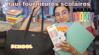 haul fourniture scolaire rentrée 20242025 [upl. by Dnomzed]