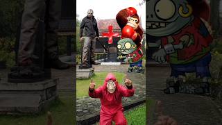 Jason Voorhees  Donkey Kong And Zombie  Cartoon animation [upl. by Dira]