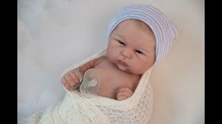 Preemie Silicone Reborn Baby Mimi [upl. by Aivatal]