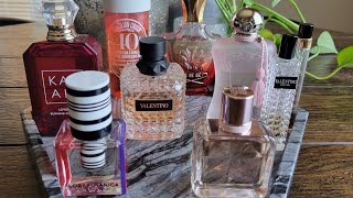 August Perfume Tray  July Recap [upl. by Reiser]