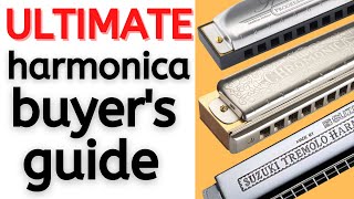 What Harmonica Should I Buy As A Beginner  The Ultimate Harmonica Buyers Guide [upl. by Ltihcox]