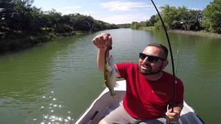 A quick morning fishing trip to Cibolo Creek at Boerne Lake [upl. by Inattirb]