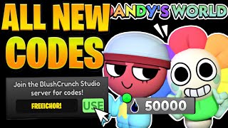 NEW CODES ALL WORKING CODES FOR DANDYS WORLD IN 2024 ROBLOX DANDYS WORLD CODES [upl. by Burack]