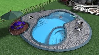 Relatime Landscaping Architect Pro  Swimming Pool Wizard [upl. by Kreager]