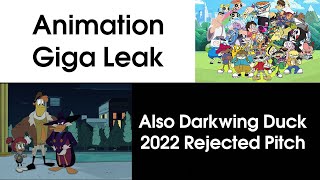 Animation Giga Leak  REJECTED Darkwing Duck 2022 Pitch [upl. by Aliakam505]