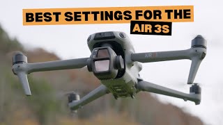 Best Cinematic Settings For The DJI Air 3s [upl. by Mohl]