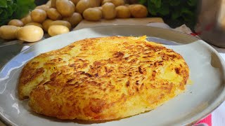 Schweizer Rösti 🇨🇭 Original Rezept von der Bäuerin  Knusprig und köstlich KartoffelRezept [upl. by Conias]