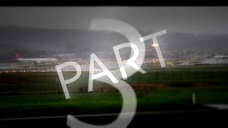 Ostanflug Zürich Flughafen 20112015 TimeLapse amp SlowMotion part 3 [upl. by Enyahs]