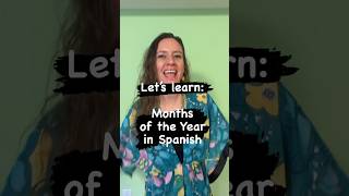 Los meses del año  The months of the year in Spanish song  canción shorts [upl. by Stav]