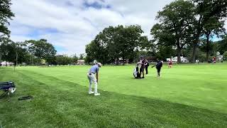 2024 Rocket Mortgage Classic…Troy Merritt Sets Up Birdie  2 From The Left Rough [upl. by Sucramd]