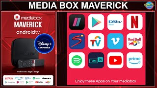 Mediabox Maverick 4K Android TV Box  Netflix and Google Certified  Disney Dstv Now amp Showmax [upl. by Hedges477]