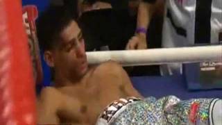 Amir Khan Knocked out in 30 seconds v Breidis Prescott Full Fight ko knockout [upl. by Nomannic]