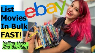 How to Scan DVDs With The Ebay App  Sell DVDs on Ebay 2021  Lesson 2 [upl. by Dupaix886]