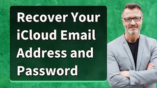 Recover Your iCloud Email Address and Password [upl. by Asilenna]