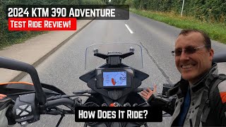 2024 KTM 390 adventure Test ride review  Meet the Honda NX500 Competitor [upl. by Moclam]