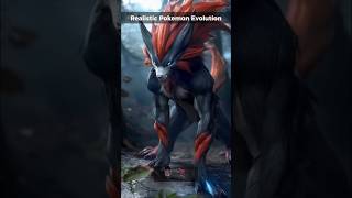 Realistic Pokemon Evolution  Zorua  Pidgey pokemon pokemoncommunity zorua shorts [upl. by Anirehs]