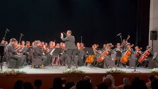 Youth Orchestra amp Choir  The Death of Ase by Edvard Grieg 2nd excerpt Abu Dhabi 16 May 2023 [upl. by Neladgam]