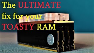 DIY Watercooling Your RAM in 2020  Curing Your Overheating RAM [upl. by Eldreda]