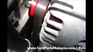 Ford Fiesta Alternator Decoupler Pulley VS Stock Solid Pulley [upl. by Aline]