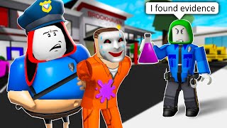 UNDERCOVER POLICE vs CRIMINAL  Maizen Roblox Story [upl. by Annayram]