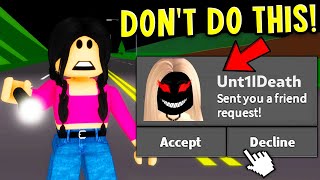 NEVER USE THIS NAME in Roblox Brookhaven at 3AM [upl. by Eserahs]