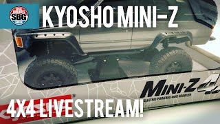 Kyosho MiniZ 4x4 LiveStream Unbox and QampA [upl. by Eiramyma]