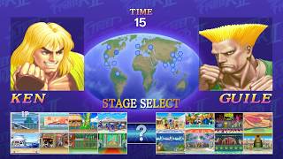 Ultra Street Fighter II Online Ranked Matches Recorded on 112817 [upl. by Rabassa]