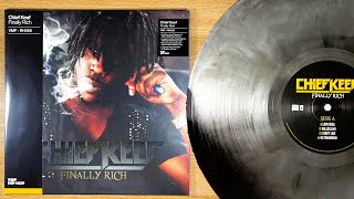 Chief Keef  Finally Rich VMP Exclusive Silver amp Black Galaxy Vinyl Unboxing [upl. by Aitnas415]