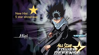 All star tower defense Hiei showcase [upl. by Annaehs889]