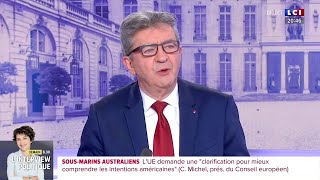 quotAVEC ZEMMOUR ON A DU LEPÉNISME CONCENTRÉquot  MÉLENCHON [upl. by Alida]