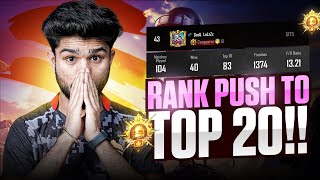 NONSTOP RANK PUSH TO TOP 20😁  DELHI MEETUP UPDATES  GODL LoLzZz [upl. by Darrel132]