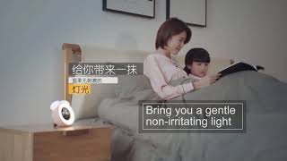 GAKOV Alarm Clock Night Light Intelligent LED Bedside LampGAKOV Wakeuplights [upl. by Jorgensen]