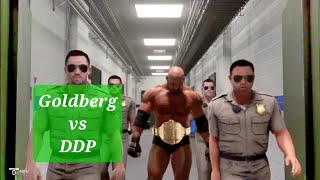 Halloween Havoc DDP vs Goldberg wwe2k19 [upl. by Abner]